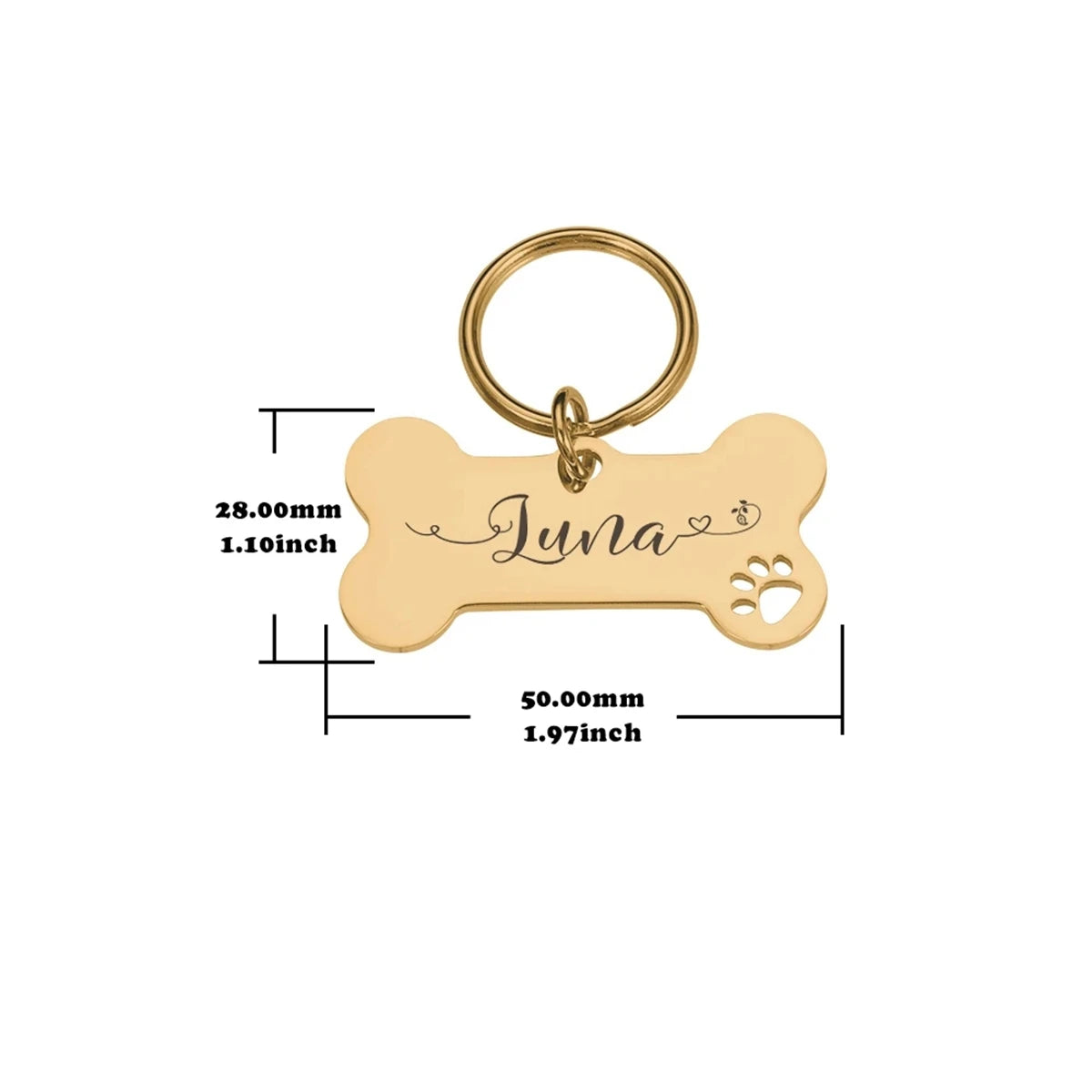 Medagliette personalizzabili per cani e gatti
