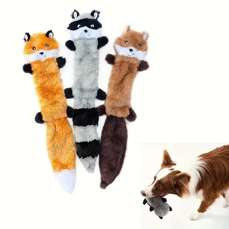 Giocattolo Squeaky in Pile per Cani – Morbido e Divertente